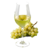 Glas Albariño met druiven