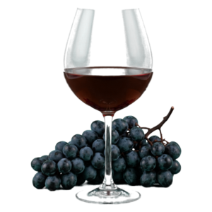 Blaufränkisch in het glas
