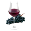 Glas Cabernet franc Loire met druiven