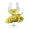 Glas Chablis met druiven