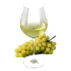 Glas Chenin blanc Zuid-Afrika met druiven