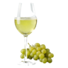 Engelse mousserende wijn in het glas