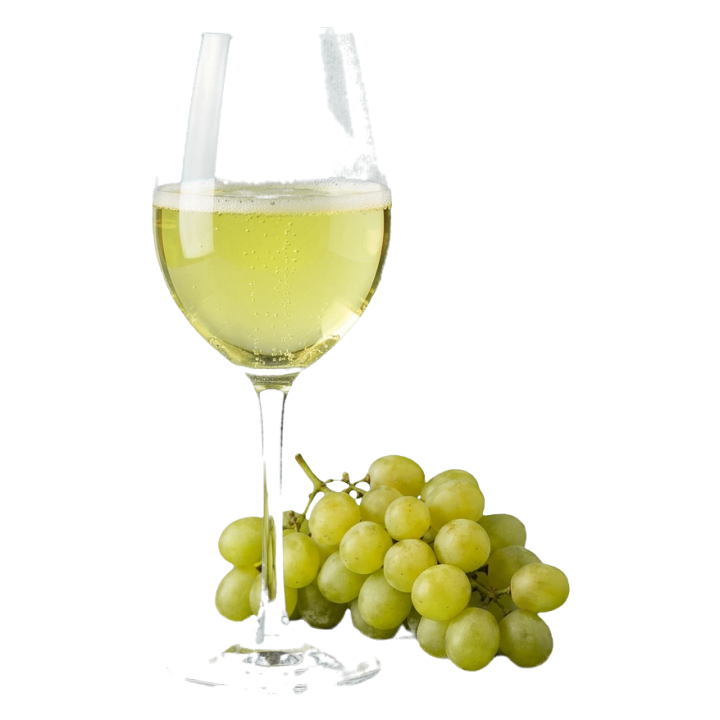 Engelse mousserende wijn in het glas