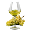 Glas Fiano met druiven