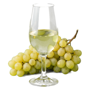 Glas Fino met druiven