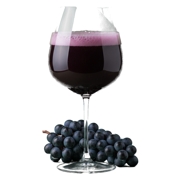 Lambrusco in het glas