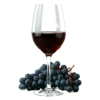 Montepulciano d’Abruzzo in het glas