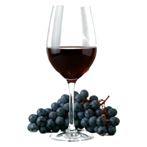 Montepulciano d’Abruzzo in het glas