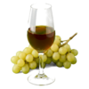 Glas Oloroso met druiven