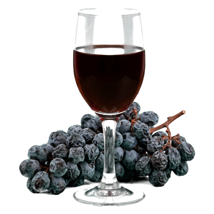 Recioto della Valpolicella in het glas