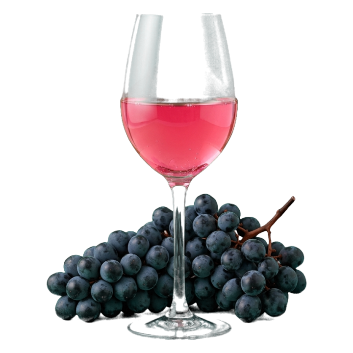 Rosé d’Anjou in het glas