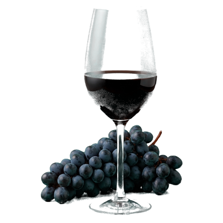 Taurasi in het glas