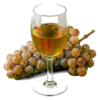 Glas Tokaji aszú met druiven